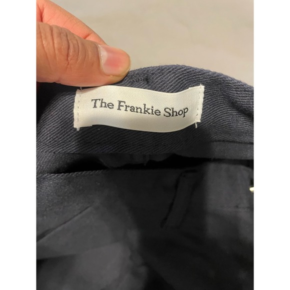 The Frankie Shop Navy Wide Leg Pants - Picture 7 of 9